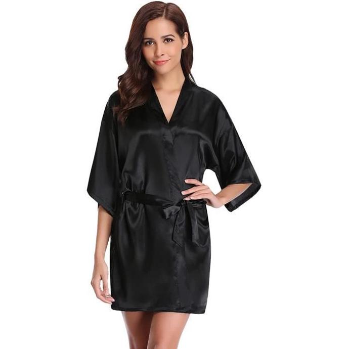 Women's Satin Kimono Nightdress